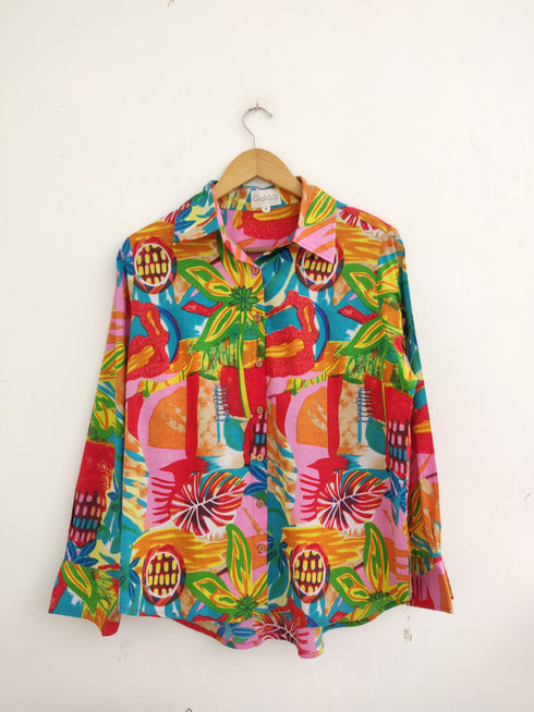 Tropical Jungle Printed Shirt